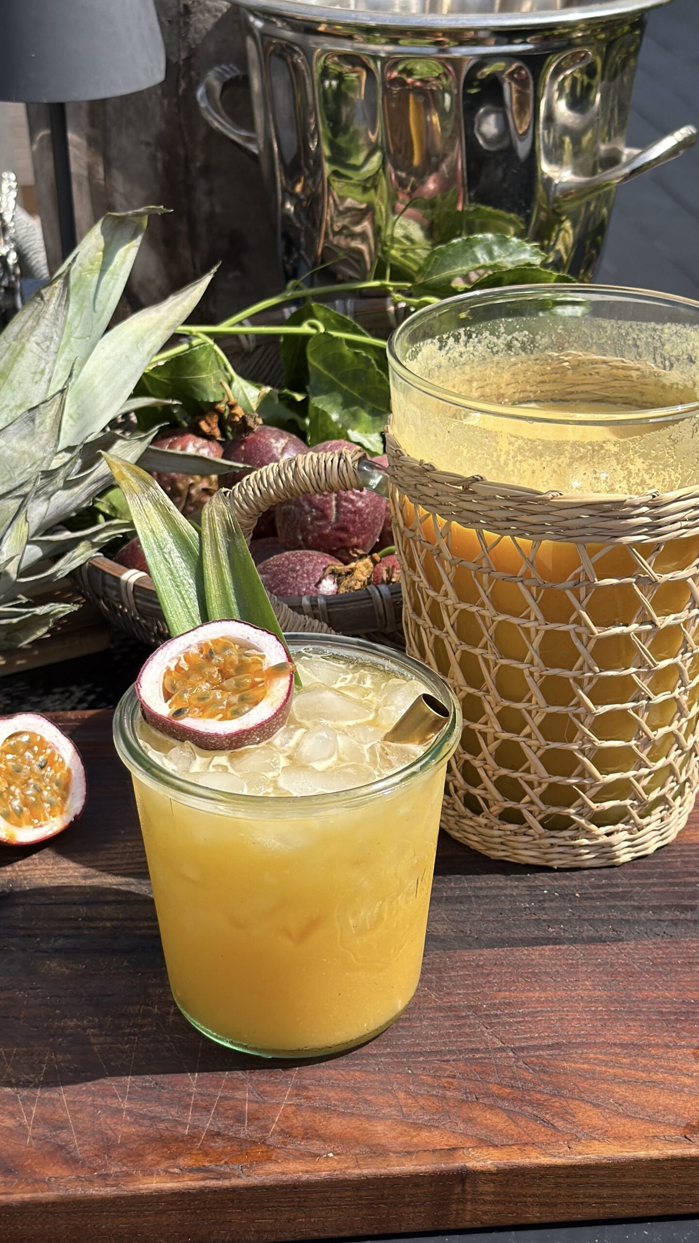 Pineapple Passion Fruit Agua Fresca