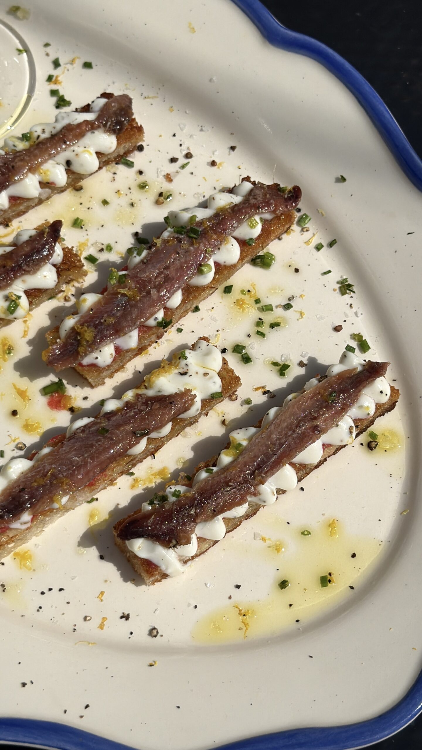 Pan con Tomate Anchovy Toasties