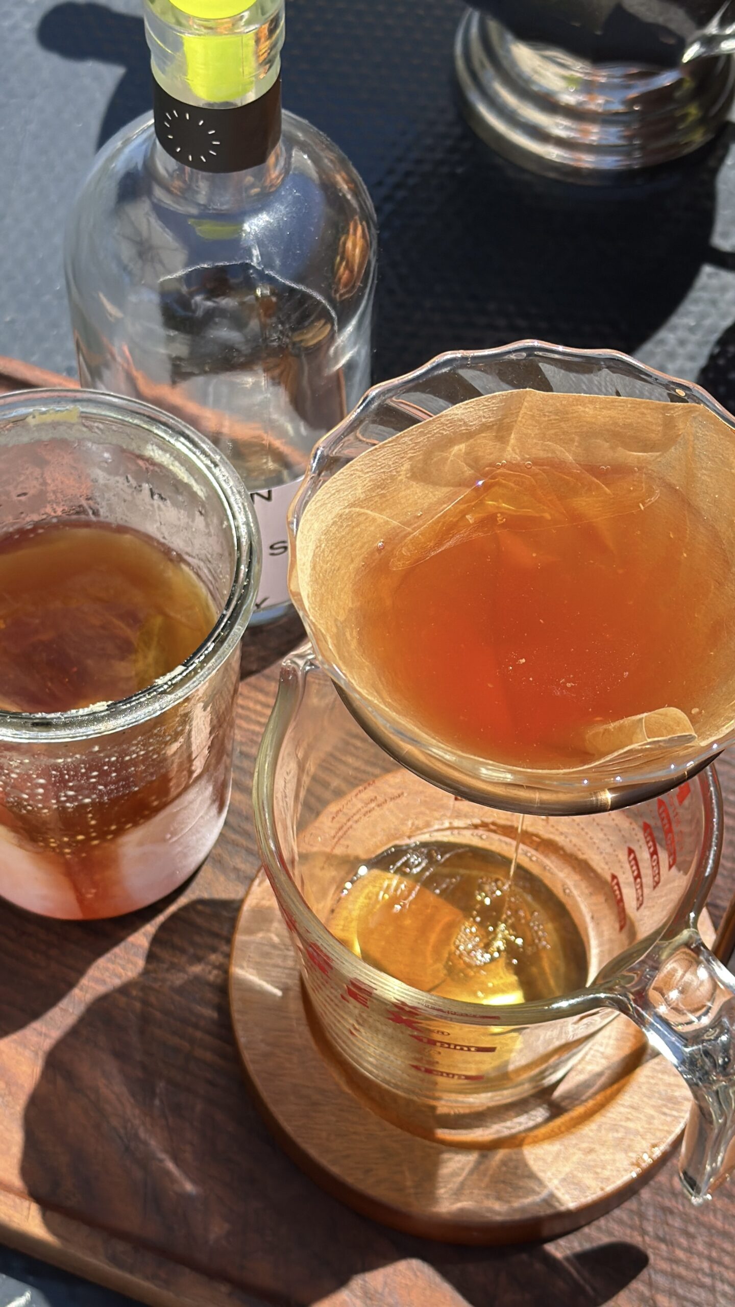 Brown Butter Fat-Washed Bourbon