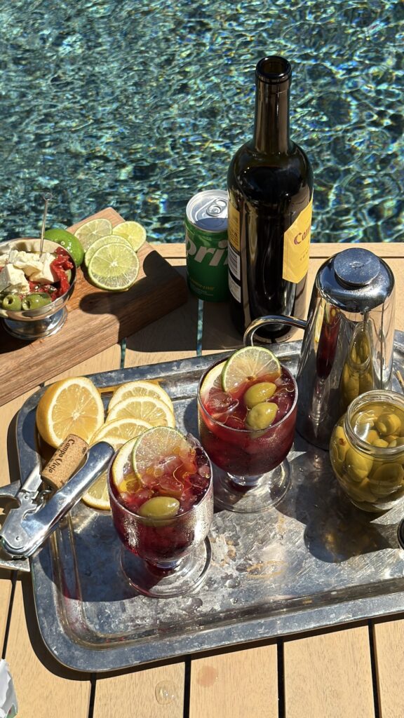 tinto de verano red wine cocktail