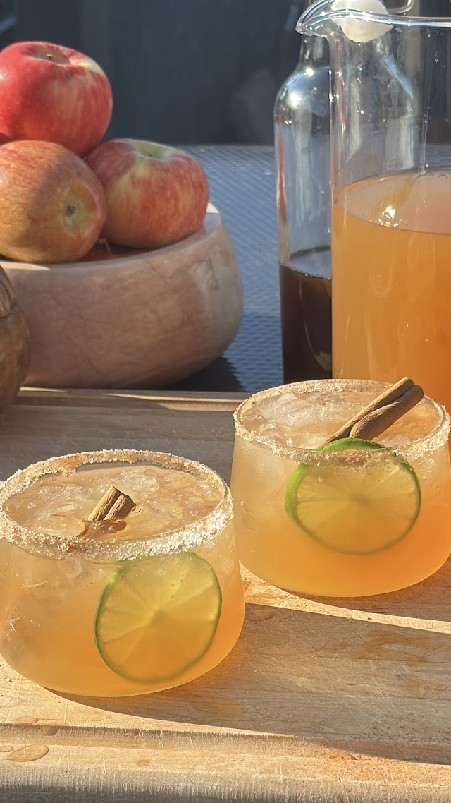 apple cider margaritas