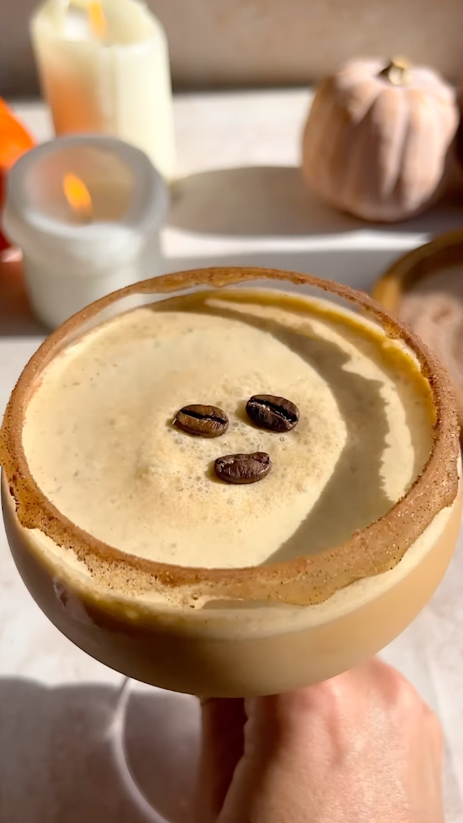 Pumpkin spiced espresso martini