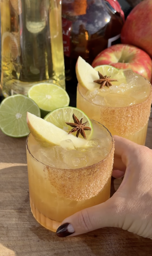 apple butter margaritas