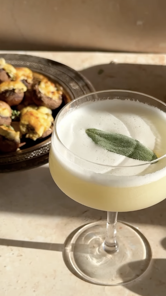 pear gin sour